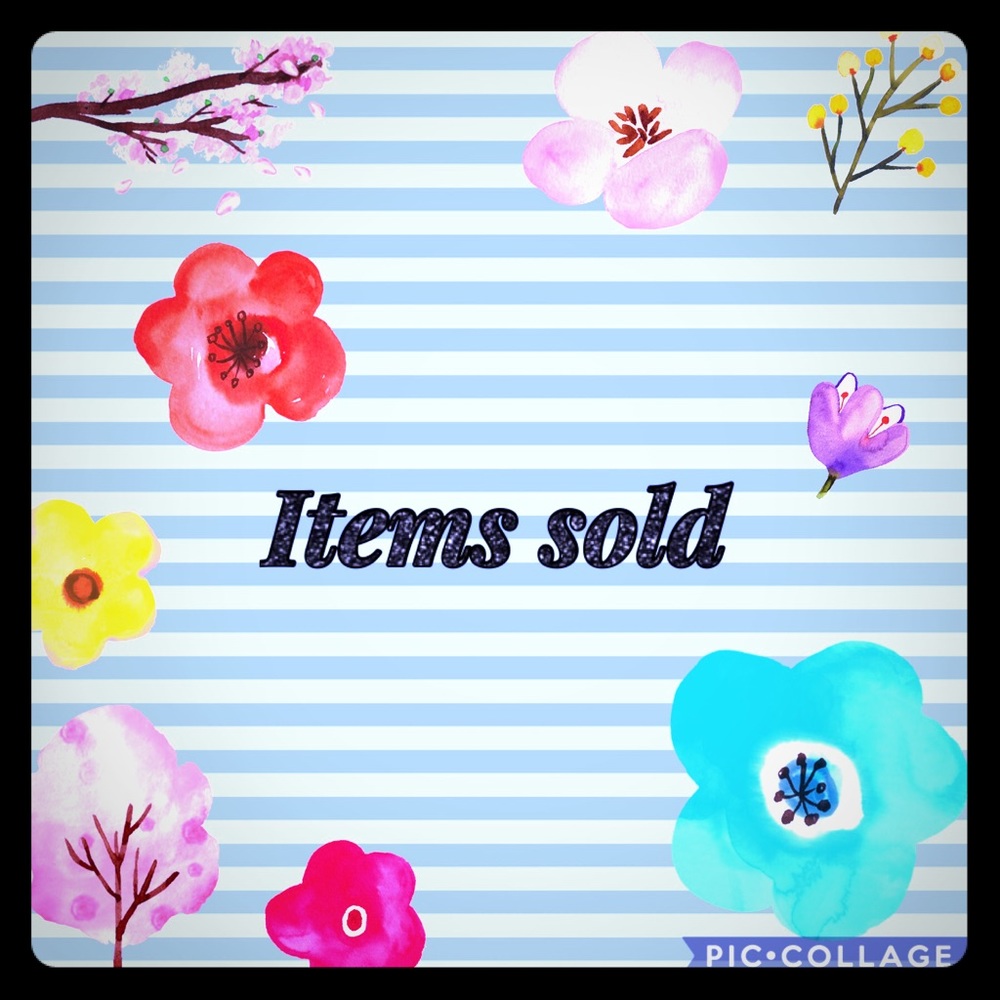 Sold from here on